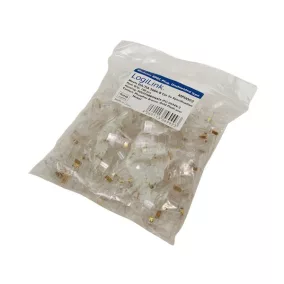 Logilink RJ45 UTP Cat5e csatlakozó dugó, 100db (MP0002)