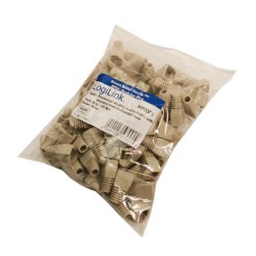 Logilink RJ45 UTP törésgátló, 100db, szürke (MP0005)