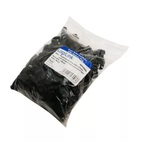 Logilink RJ45 UTP törésgátló, 100db, fekete (MP0006)