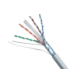 VCOM FTP tömör Cat6 CCA kábel 305m (NC624-CCA)