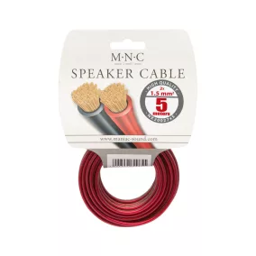 MNC 2x 1.5mm hangszóró kábel 5m (NX20027X5)