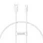Baseus USB - USB C 100W kábel 1m fehér (P10320102214-01)