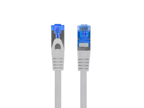 Lanberg SFTP Cat6A patch kábel 10m szürke (PCF6A-10CC-1000-S)