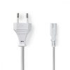 Nedis Euro tápkábel 5m fehér (PCGP11040WT50)
