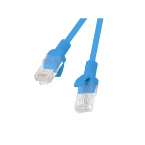 Lanberg UTP Cat6 ethernet kábel 15m kék (PCU6-10CC-1500-B)