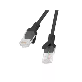   Lanberg UTP Cat6 ethernet kábel 15m fekete (PCU6-10CC-1500-BK)