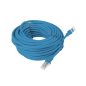 Lanberg UTP Cat6 ethernet kábel 15m kék (PCU6-10CC-1500-B)