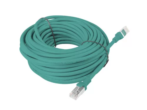 Lanberg UTP Cat6 Ethernet kábel 15m zöld (PCU6-10CC-1500-G)