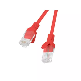   Lanberg UTP Cat6 Ethernet kábel 15m piros (PCU6-10CC-1500-R)