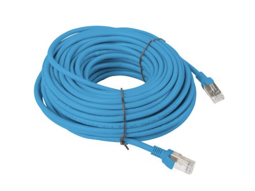 Lanberg UTP Cat6 ethernet kábel 20m kék (PCU6-10CC-2000-B)