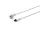Microconnect notebook tápkábel, 1.8m földelt fehér (PE010818W)