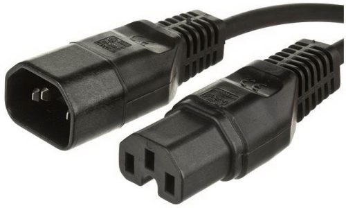 MicroConnect C14 - C15 tápkábel 0.5m (PE011405)