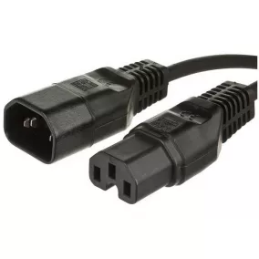 MicroConnect C14 - C15 tápkábel 1.5m (PE011415)