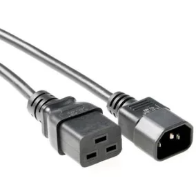 MicroConnect C14 - C19 tápkábel 0.5m (PE0191405)