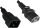 MicroConnect C13 C20 tápkábel 1m (PE030610)