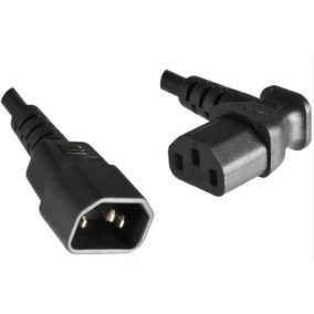   MicroConnect PC 230V hosszabbító C13/C14 tápkábel 1.8m (PE040618A)