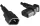 MicroConnect PC 230V hosszabbító C13/C14 tápkábel 1.8m (PE040618A)