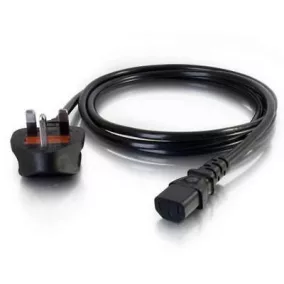 MicroConnect UK hálózati PC tápkábel, 2m (PE090420)