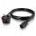 MicroConnect UK hálózati PC tápkábel, 2m (PE090420)