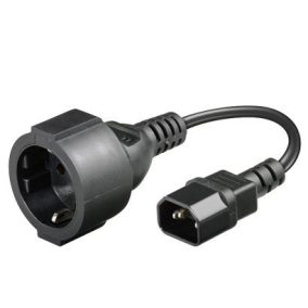   Microconnect C14 apa - schuko anya tápkábel átalakító (PE130075)