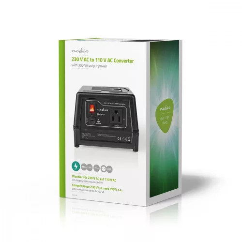 Nedis Feszültség átalakító 220V - 110V 300W (POCO102)