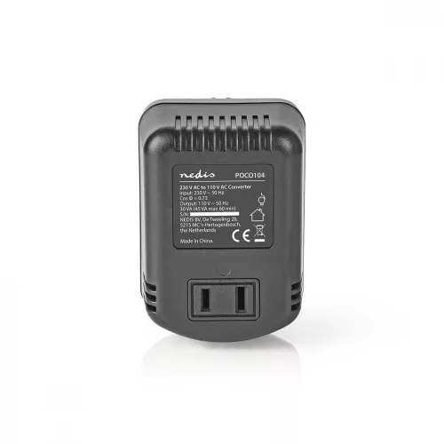 Nedis Feszültség átalakító 230 V  - 110 V 45W Földeletlen USA (POCO104)