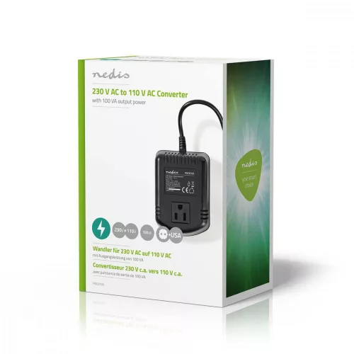 Nedis Feszültség átalakító 220V - 110V 100W (POCO105)