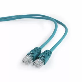 Gembird UTP CAT5e ethernet kábel 1.5m, zöld (PP12-1.5M/G)