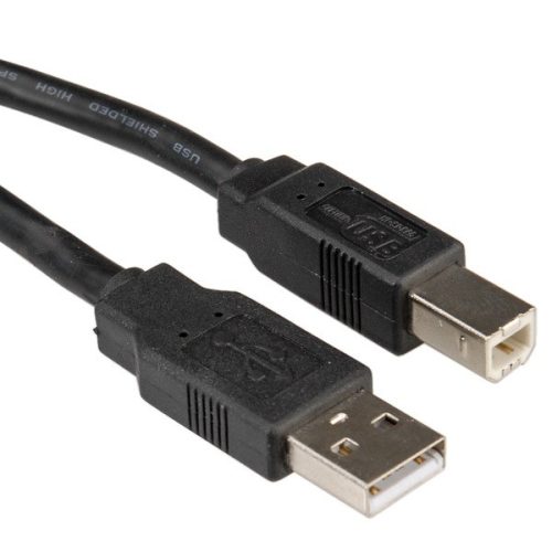 Roline Kábel USB 2.0 A-B 0.8m (11.02.8808)