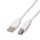 Value USB 2.0 AM-BM nyomtató kábel 0.8m fehér (11.99.8809)