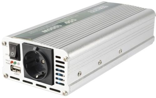 Somogyi módosított szinuszos inverter 12V-ról 230V-ra 1000W/2000W (SAI 2000USB)