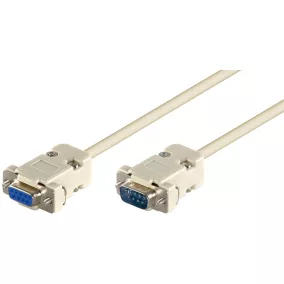 Microconnect RS232 soros hosszabbító kábel 15m (SCSEHN15)