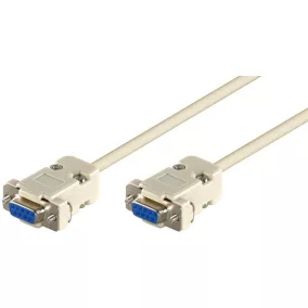 Microconnect 9 pin Null modem kábel 1.8m (SCSENN2N)