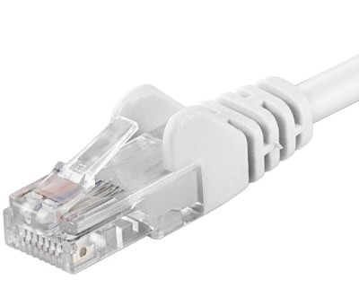 PremiumCord UTP Cat6 ethernet kábel 1.5m fehér (SP6UTP015W)