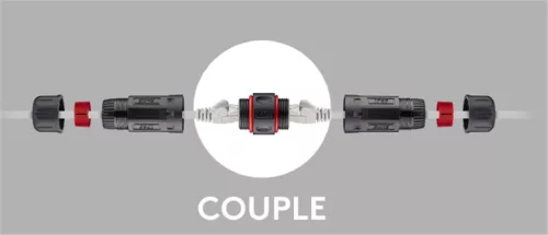 Premiumcord kültéri RJ45 FTP Cat6 toldó adapter (SRJBOX-05)