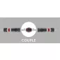 Premiumcord kültéri RJ45 FTP Cat6 toldó adapter (SRJBOX-05)