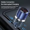 Toocki USB C + USB A autós töltő 95W átlátszó adapter (TCCAC-MY01)