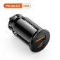 Toocki USB C + USB A autós töltő 45W adapter (TCCAC-SR01)