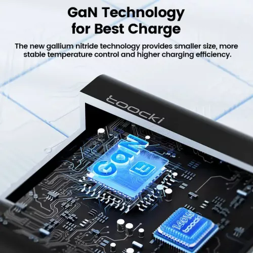 Toocki 2db USB + 4db USB C GaN dokkoló állomás 80W (TCT-XRB01)