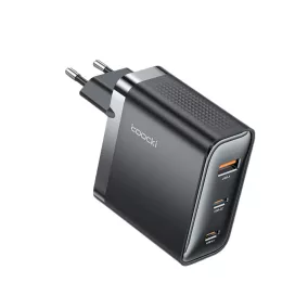   Toocki USB + 2db USB C 100W gyorstöltő adapter (TCT100-XRB01)