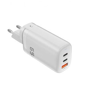   Toocki USB + 2db USB C 65W gyorstöltő adapter (TCT2C1A-YRB02)