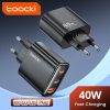 Toocki USB + 2db USB C 40W GaN gyorstöltő adapter (TCT40-XRB01)