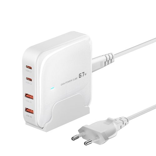 Toocki 2db USB + 2db USB C GaN dokkoló állomás 67W (TCT67-JYB02)