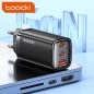 Toocki USB + 2db USB C 67W GaN gyorstöltő adapter (TCT67A-XRB01)