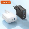 Toocki USB + Type C 65W gyorstöltő adapter (TCTAC-LXB02)