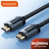 Toocki HDMI 2.1 8K 60Hz kábel 1m (TXCHH4-TB0G)