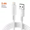 Toocki iPhone Lightning 2.4A 12W kábel 1m fehér (TXCL-YT02)