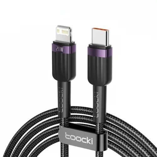 Toocki USB C - Lightning PD 20W kábel 1m lila (TXCT-LY03)