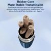 Toocki USB Type C - Lightning PD 20W kábel 1m kékes fehér (TXCTL-BMH03)