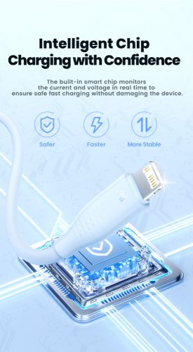 Toocki USB C - Lightning PD 27W kábel 1m pink (TXCTL-RL04M)